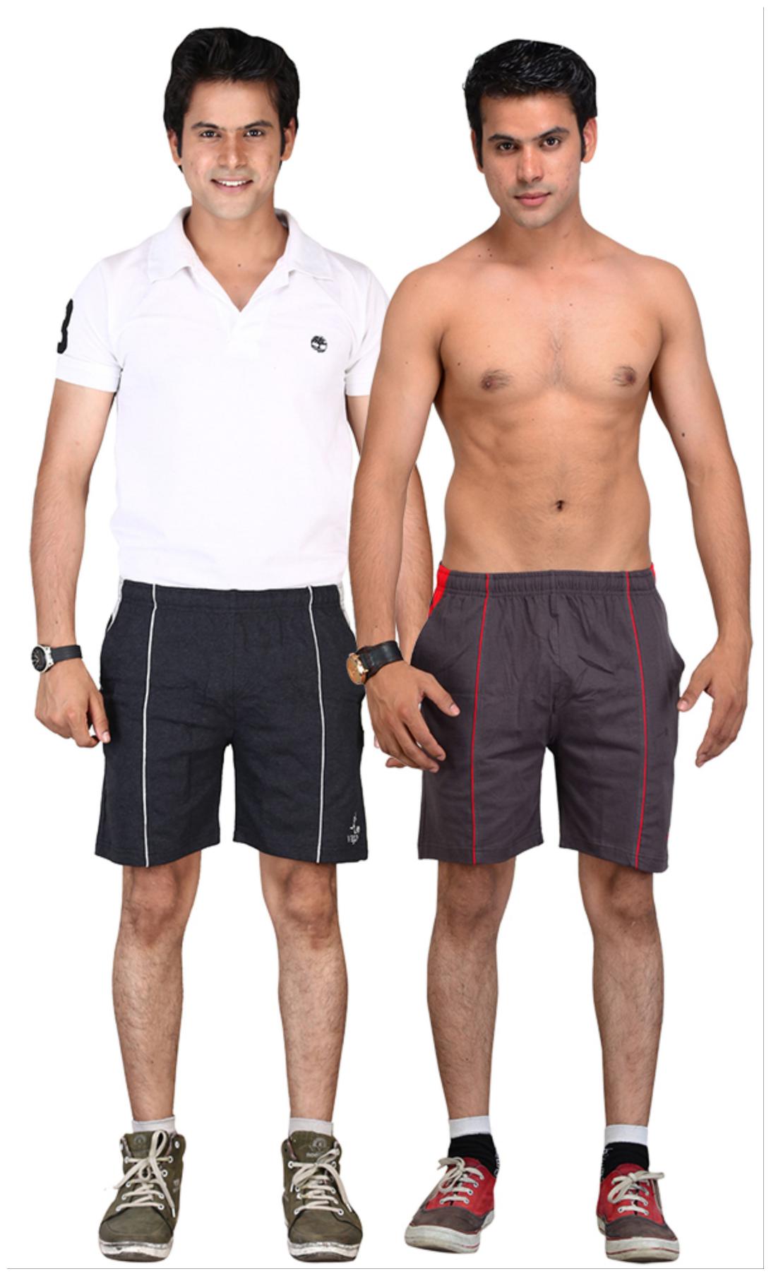 

VEGO Men Blue Regular Fit Regular Shorts