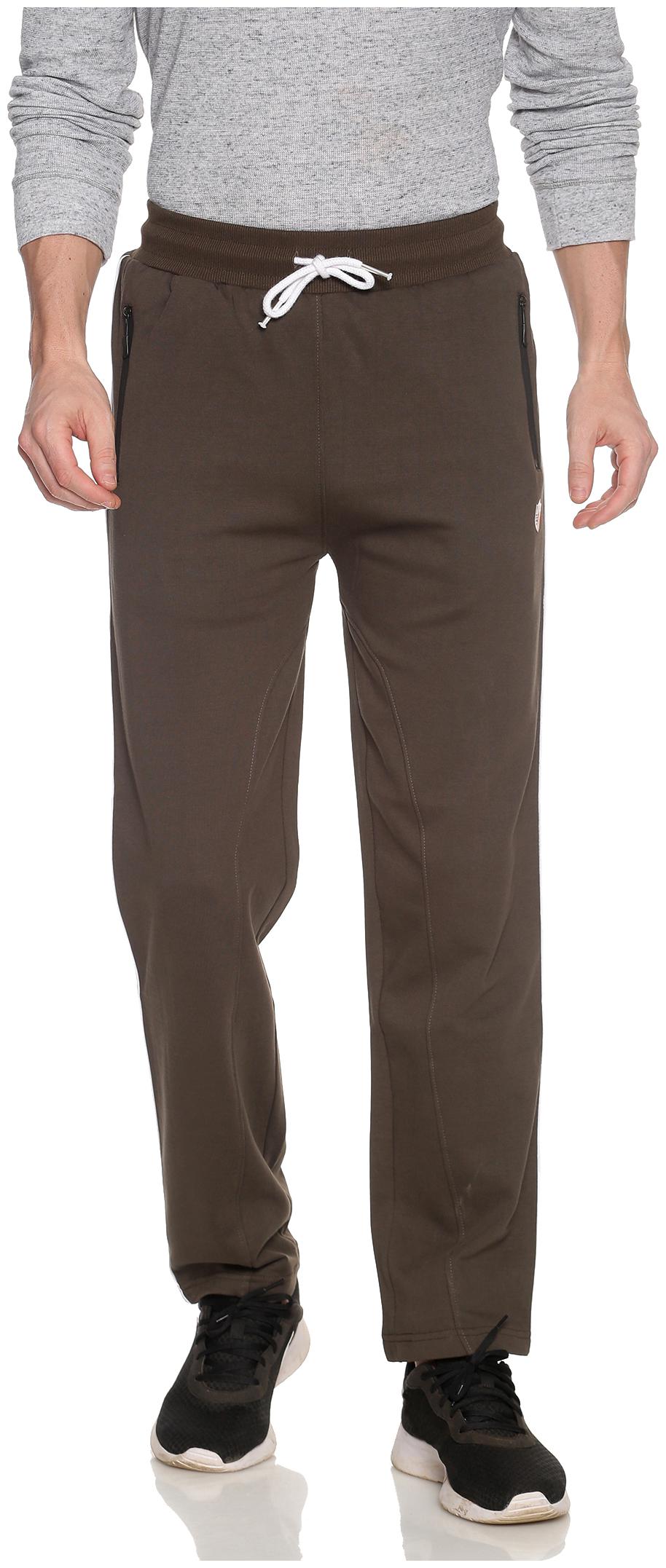 

VENITIAN Men Brown Solid Regular fit Track pants