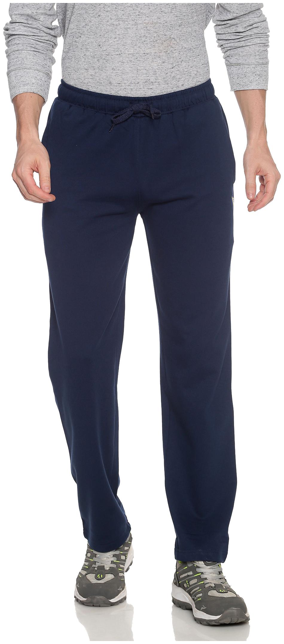 

VENITIAN Men Navy blue Solid Regular fit Track pants