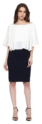 

Veronique Multi Solid A-line dress