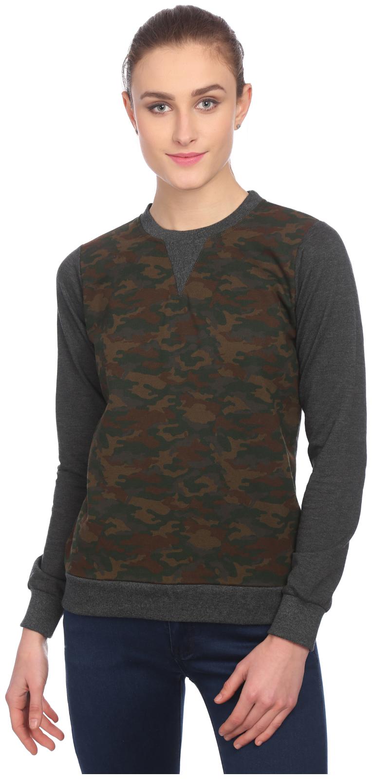 

Veronique Women Solid Hoodie - Multi