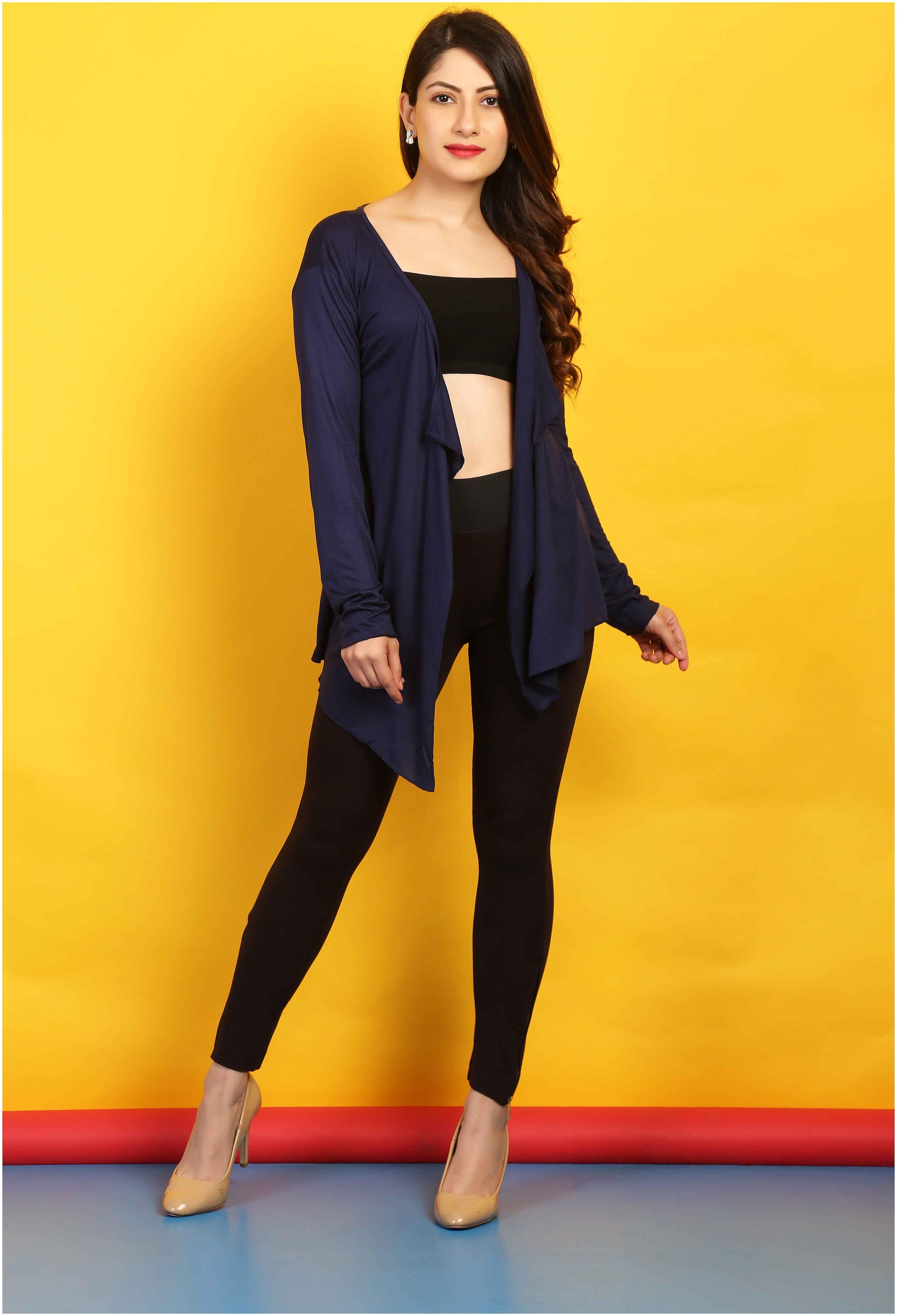 

Veronique Women Shrug - Blue