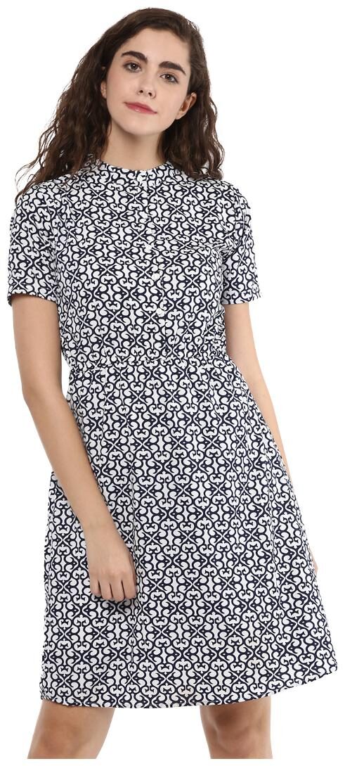 

Veronique Multi Solid A-line dress