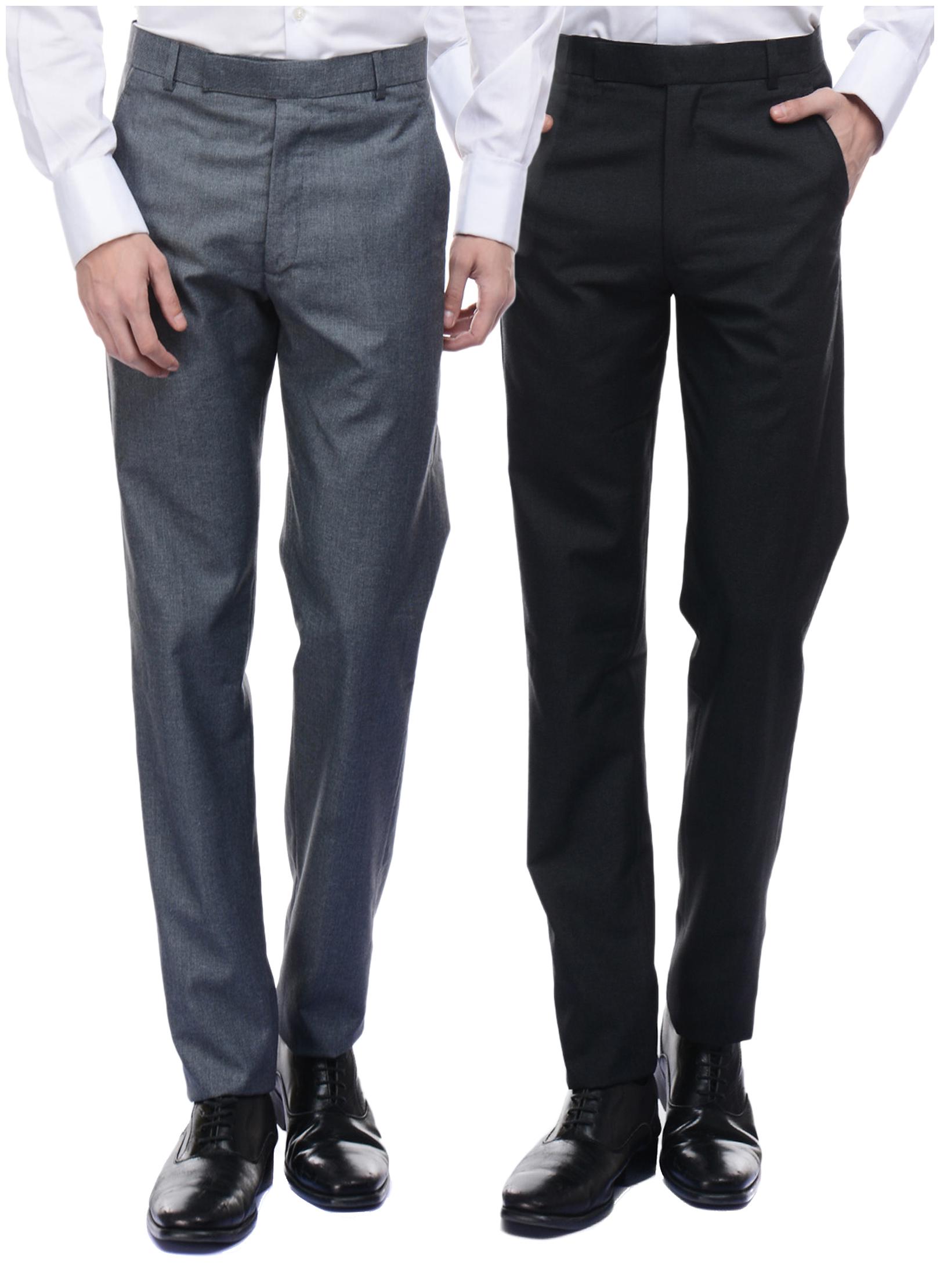 

VESTILO Men Solid Slim Fit Formal Trouser - Multi