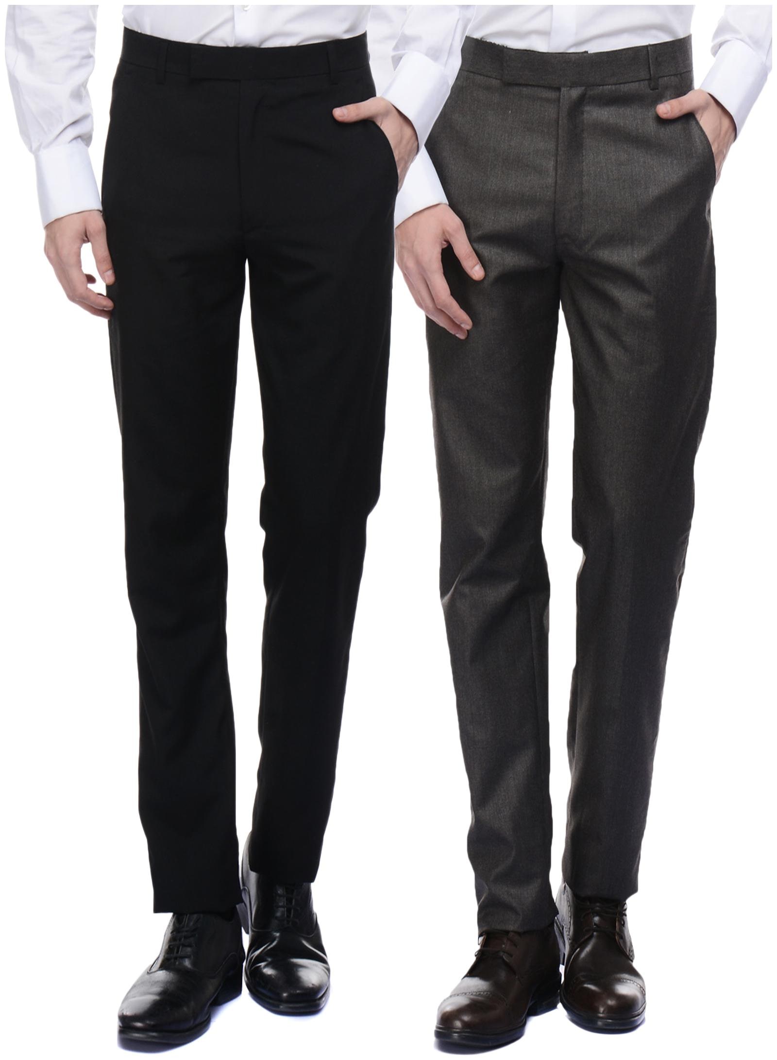 

VESTILO Men Solid Slim Fit Formal Trouser - Multi