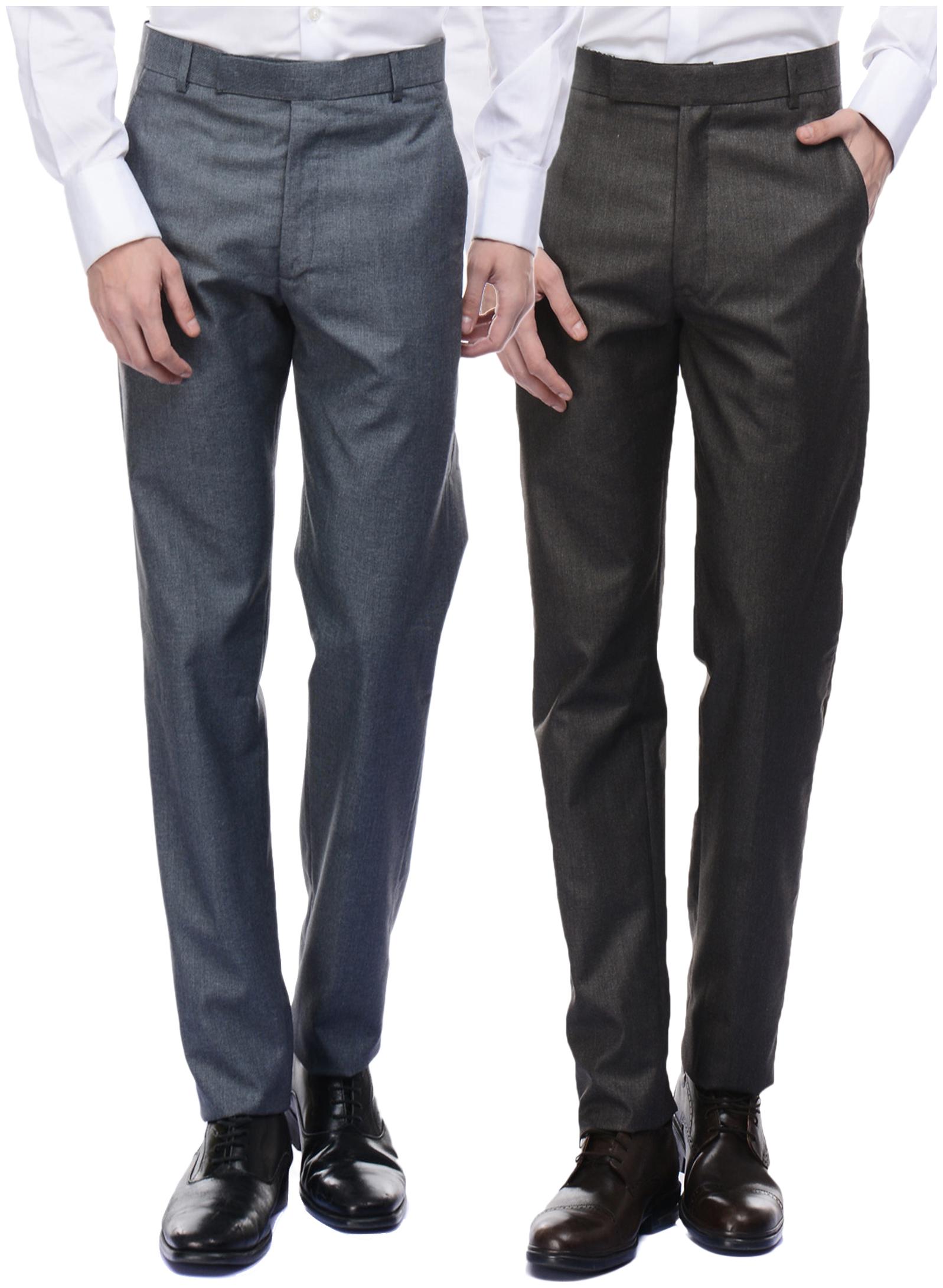 

VESTILO Men Solid Slim Fit Formal Trouser - Multi