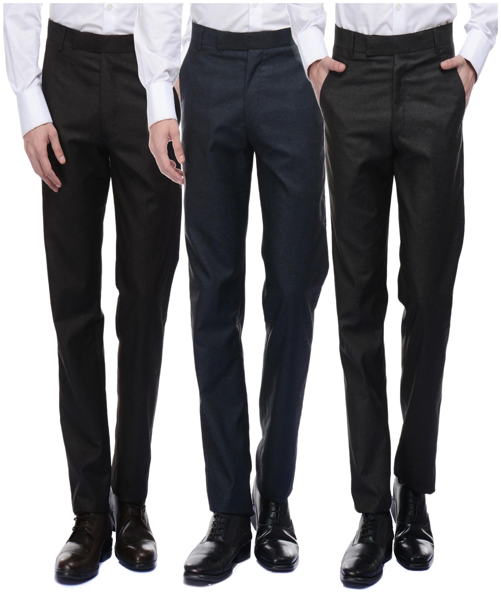 

VESTILO Men Solid Slim Fit Formal Trouser - Multi