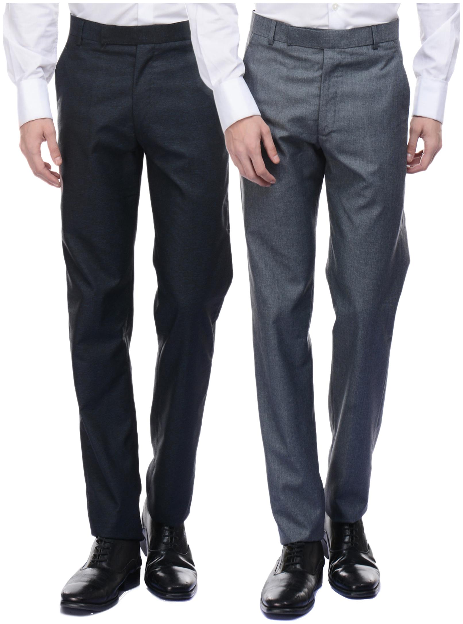 

VESTILO Men Solid Slim Fit Formal Trouser - Multi