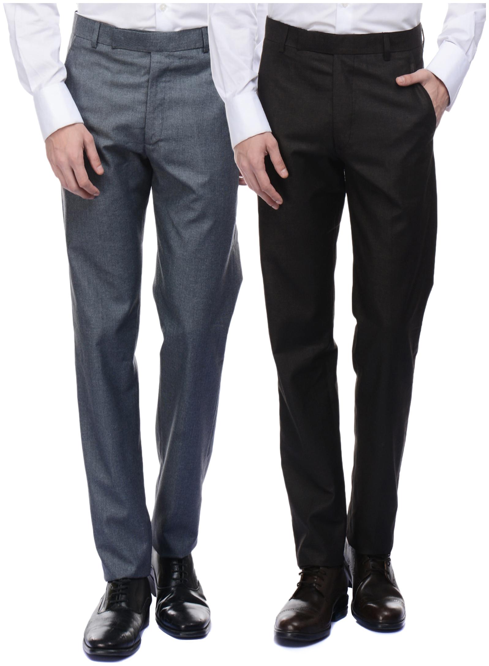 

VESTILO Men Solid Slim Fit Formal Trouser - Multi