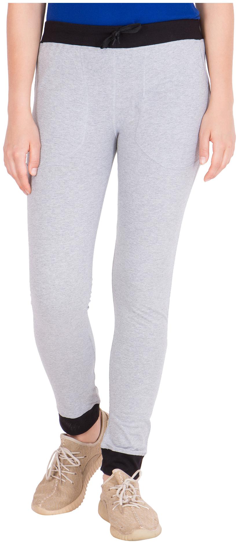 

VESTILO Women Slim fit Cotton Solid Track pants - Grey