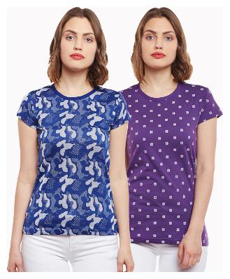 

VIMAL JONNEY Women Printed Regular top - Multi