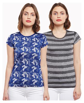 

VIMAL JONNEY Women Printed Regular top - Multi