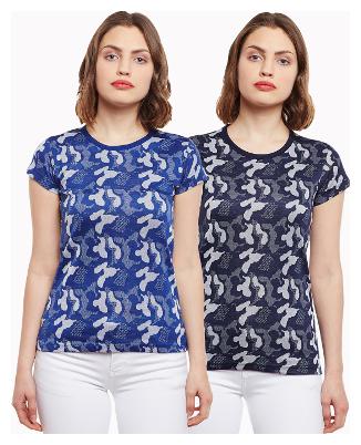 

VIMAL JONNEY Women Printed Regular top - Multi