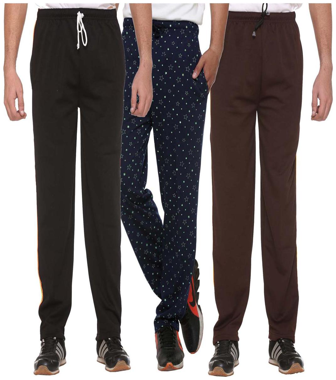 

VIMAL JONNEY Men Multi Solid Slim fit Track pants