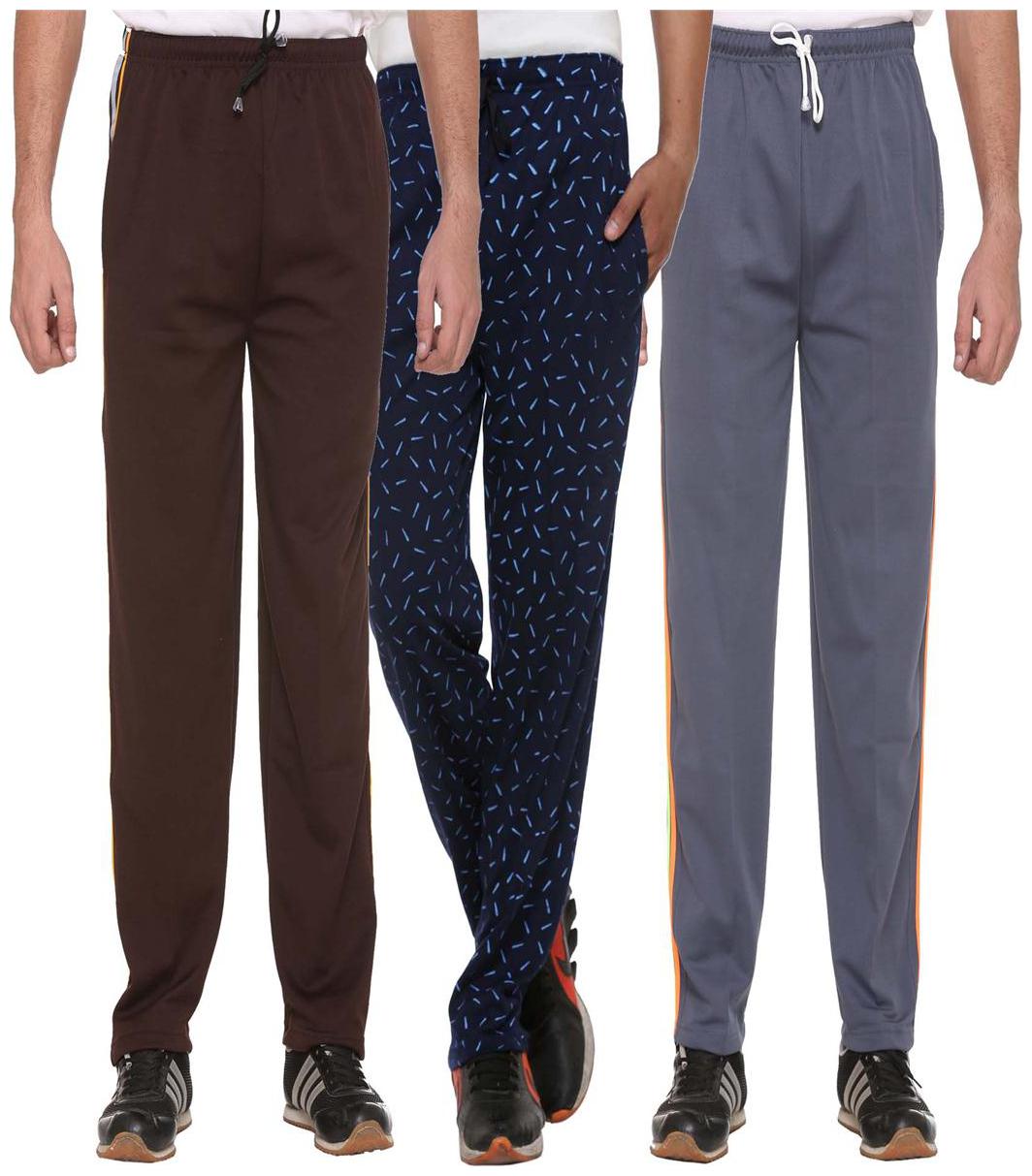 

VIMAL JONNEY Men Multi Solid Slim fit Track pants