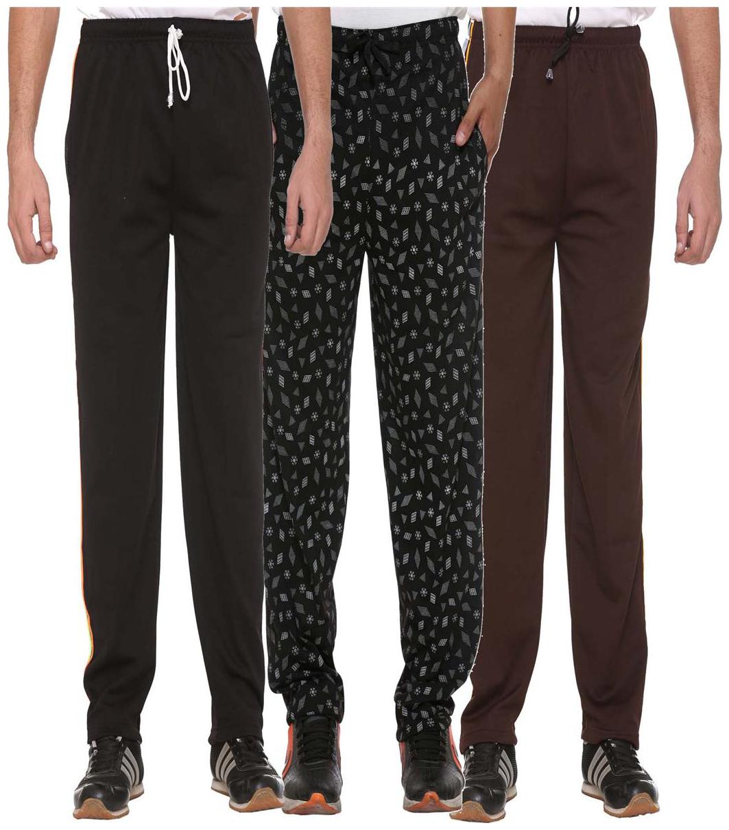 

Vimal Cotton Multicolor Trackpants For Men (Pack Of3)