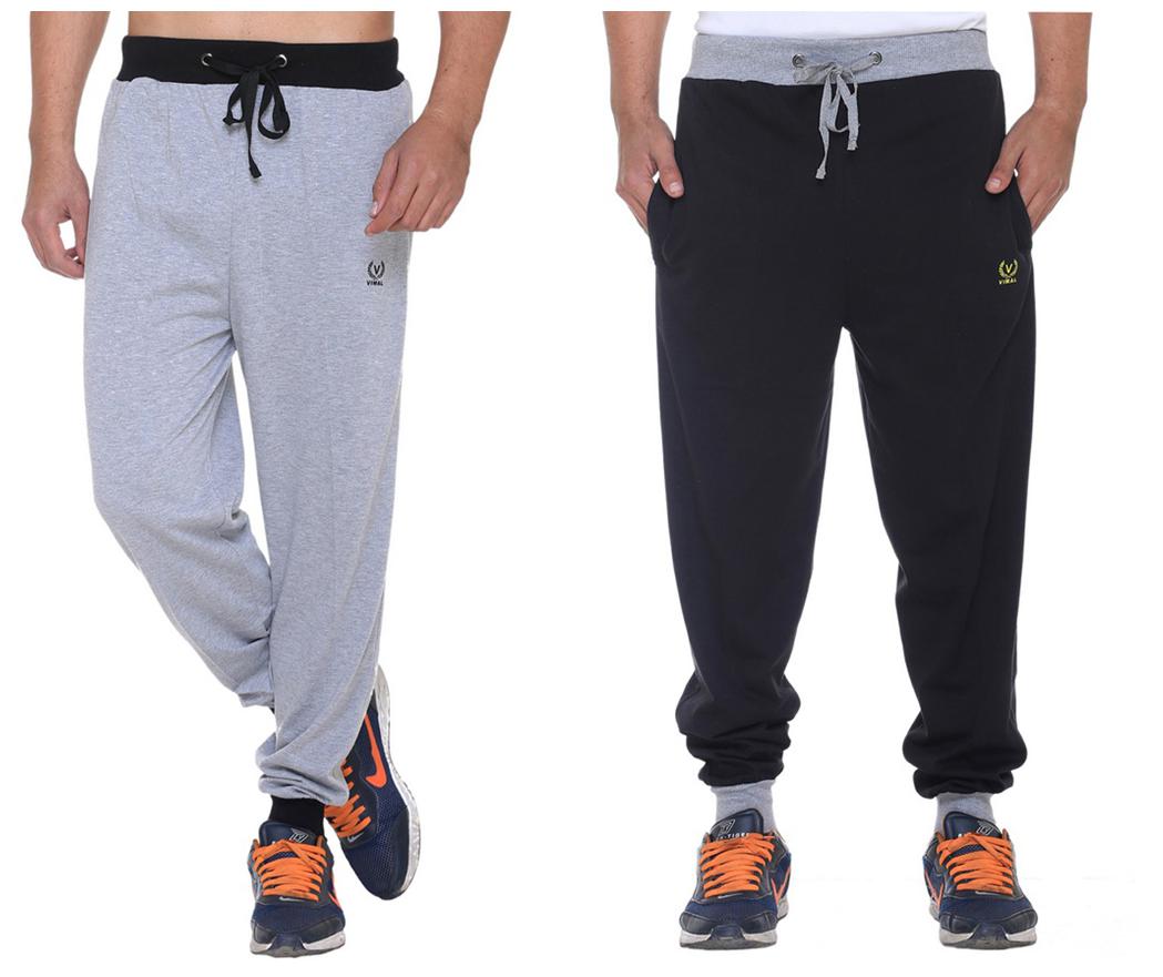 

Vimal Cotton Trackpants (Pack Of 2)