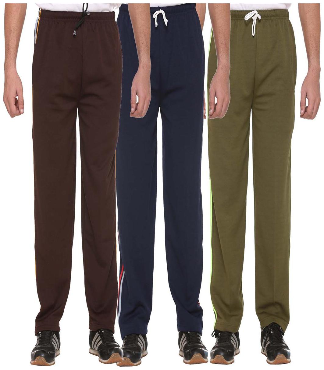 

VIMAL JONNEY Men Multi Solid Slim fit Track pants