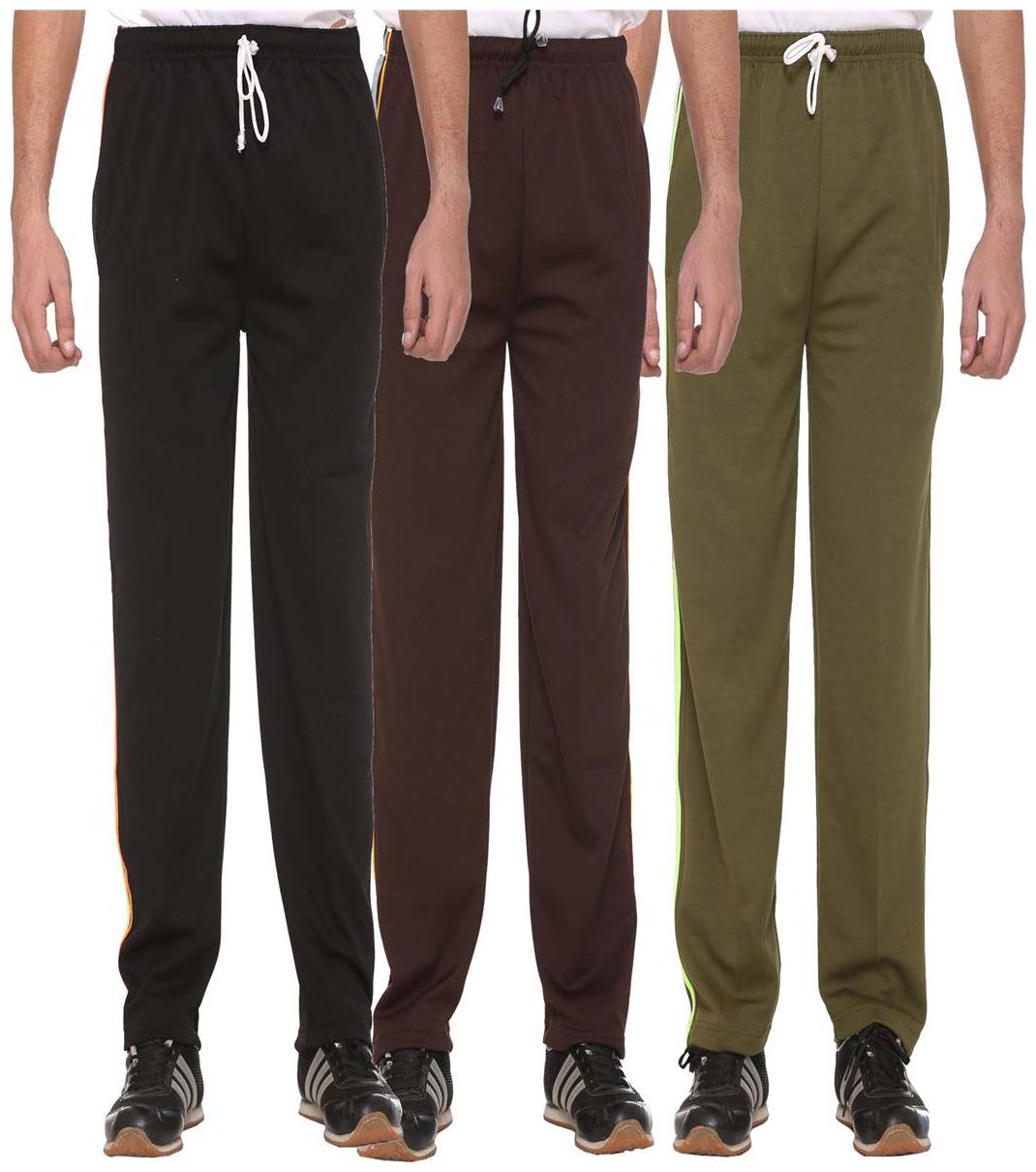 

Vimal Cotton Multicolor Trackpants For Men (Pack Of3)
