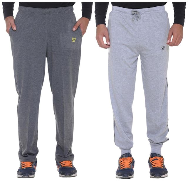 Vimal Cotton Trackpants (Pack Of 2)