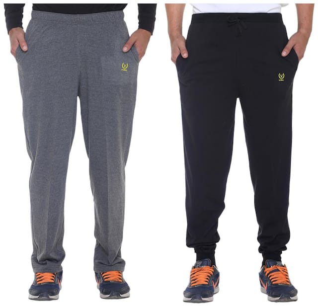 Vimal Cotton Trackpants (Pack Of 2)