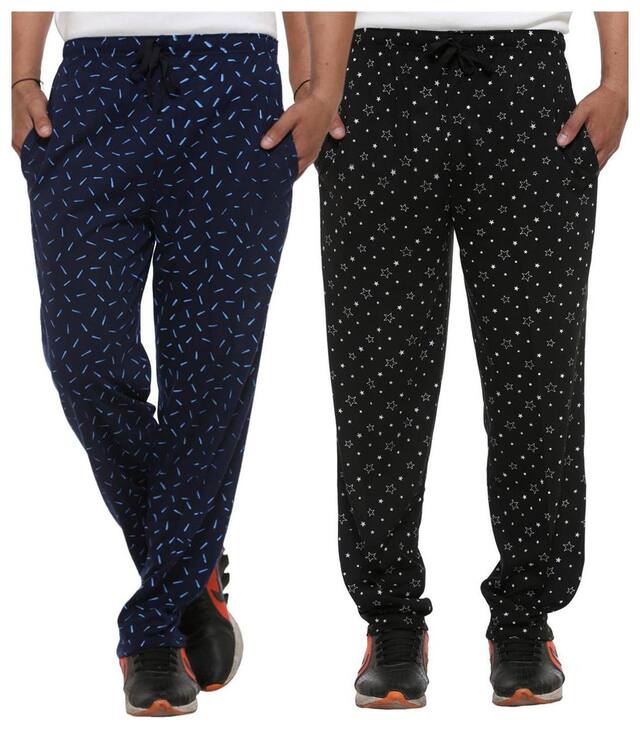 Vimal Cotton Trackpants For Men(Pack Of 2)