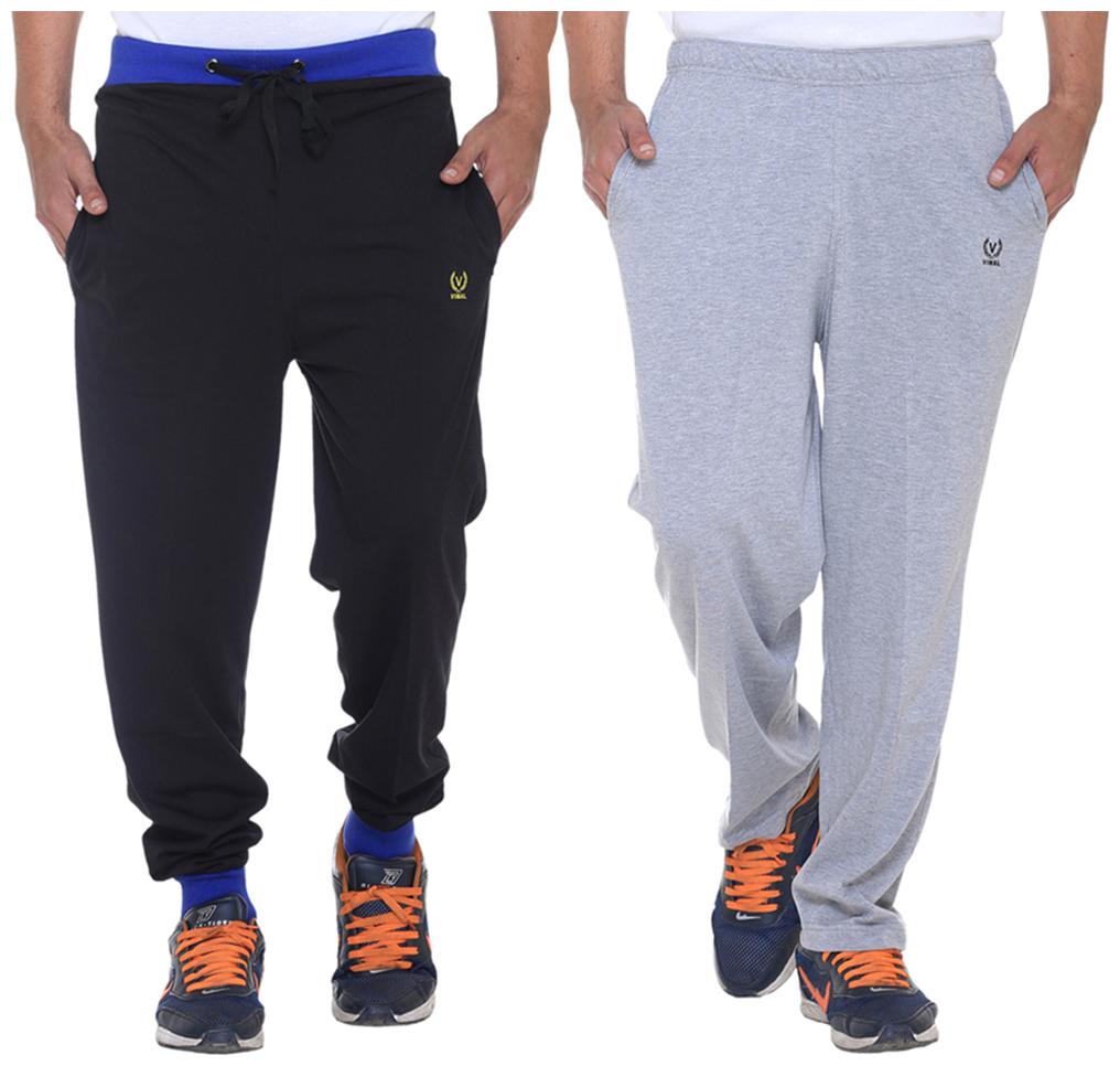 

Vimal Cotton Trackpants (Pack Of 2)