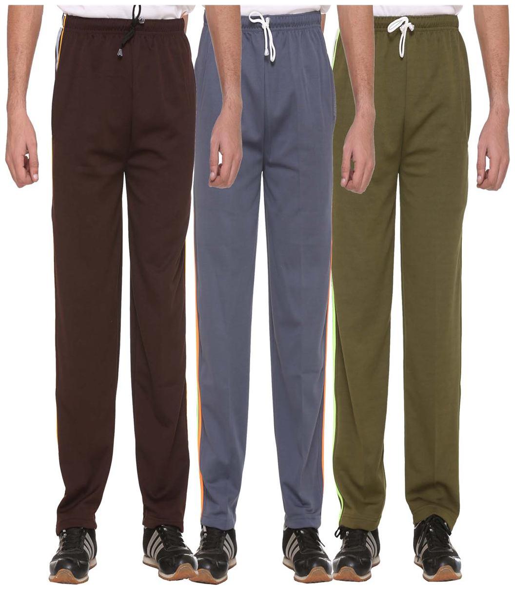 

Vimal Cotton Multicolor Trackpants For Men (Pack Of3)