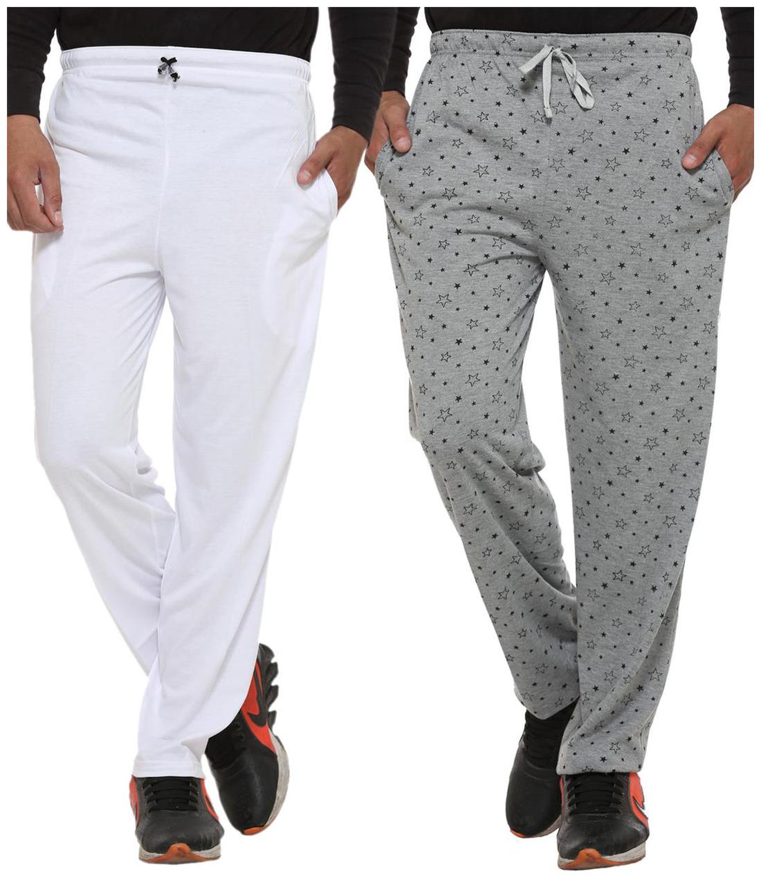 

Vimal Cotton Trackpants For Men(Pack Of 2)