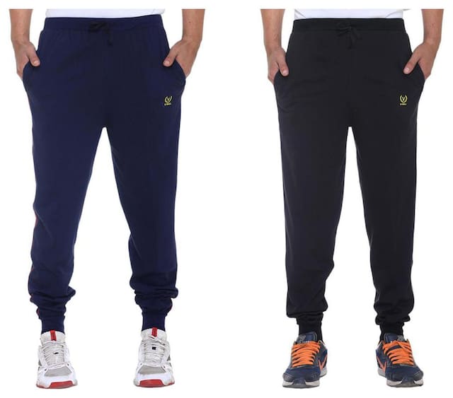 Vimal Cotton Trackpants (Pack Of 2)