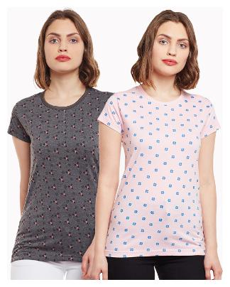 

VIMAL JONNEY Women Printed Regular top - Multi