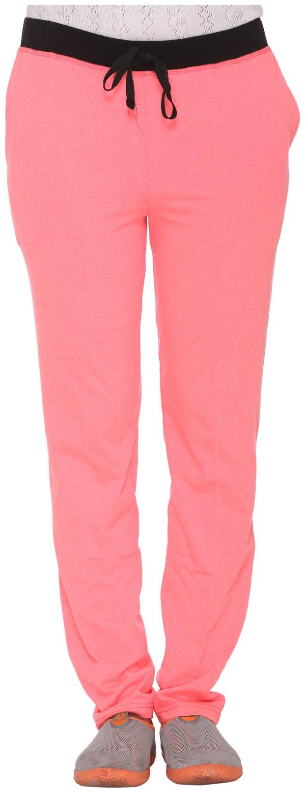 

VIMAL JONNEY Women Regular fit Blended Solid Track pants - Pink