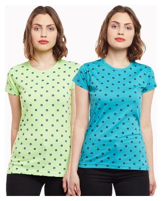 

VIMAL JONNEY Women Printed Regular top - Multi