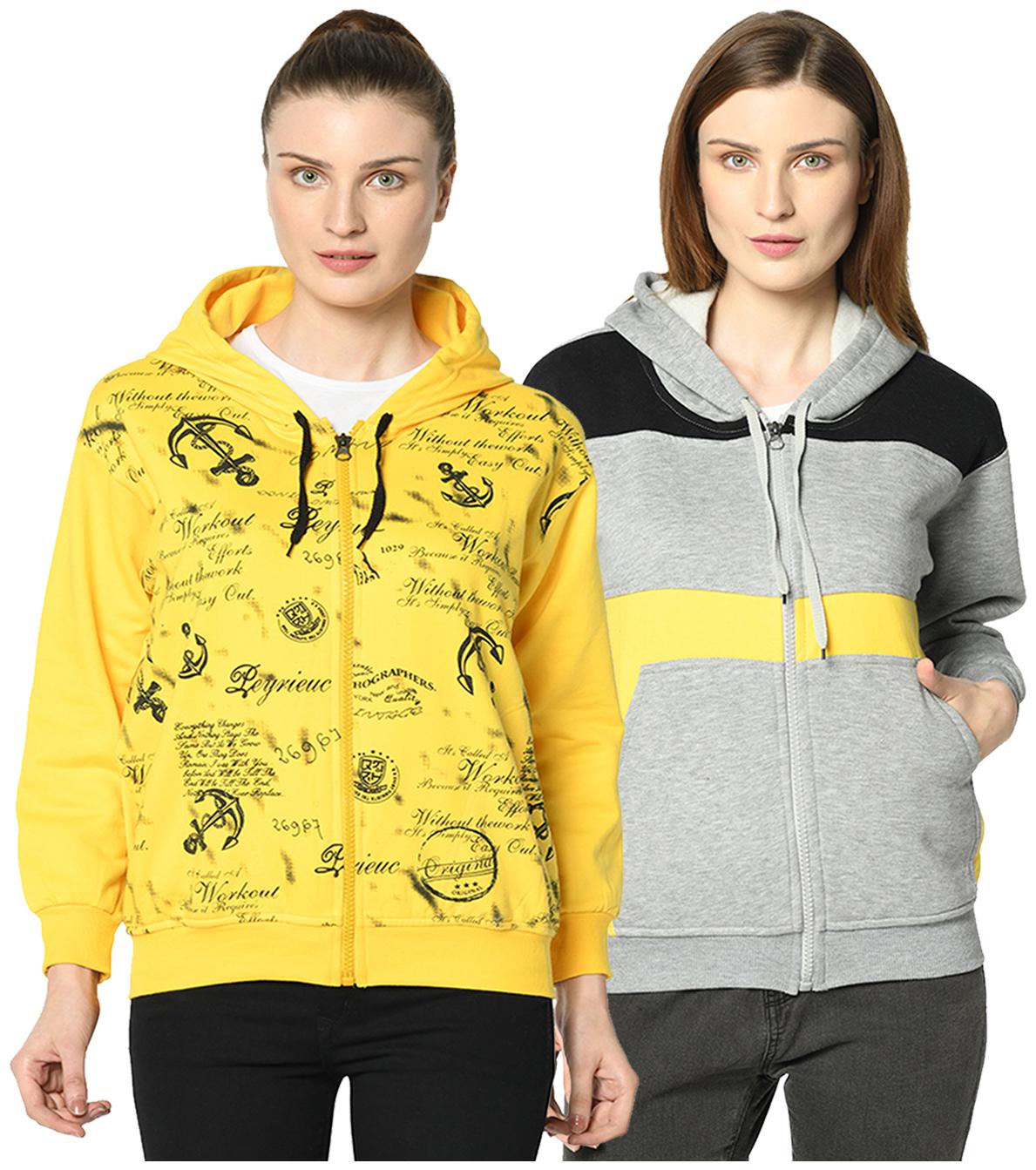 

VIMAL JONNEY Women Printed Hoodie - Multi