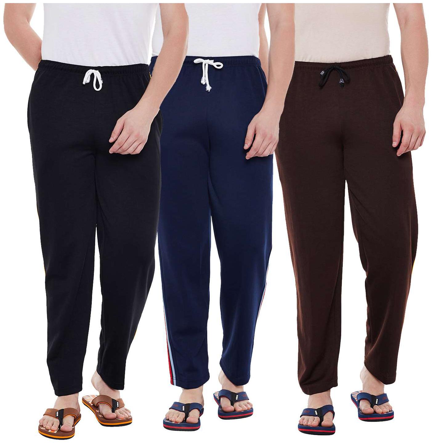 

VIMAL JONNEY Men Multi Solid Regular fit Track pants