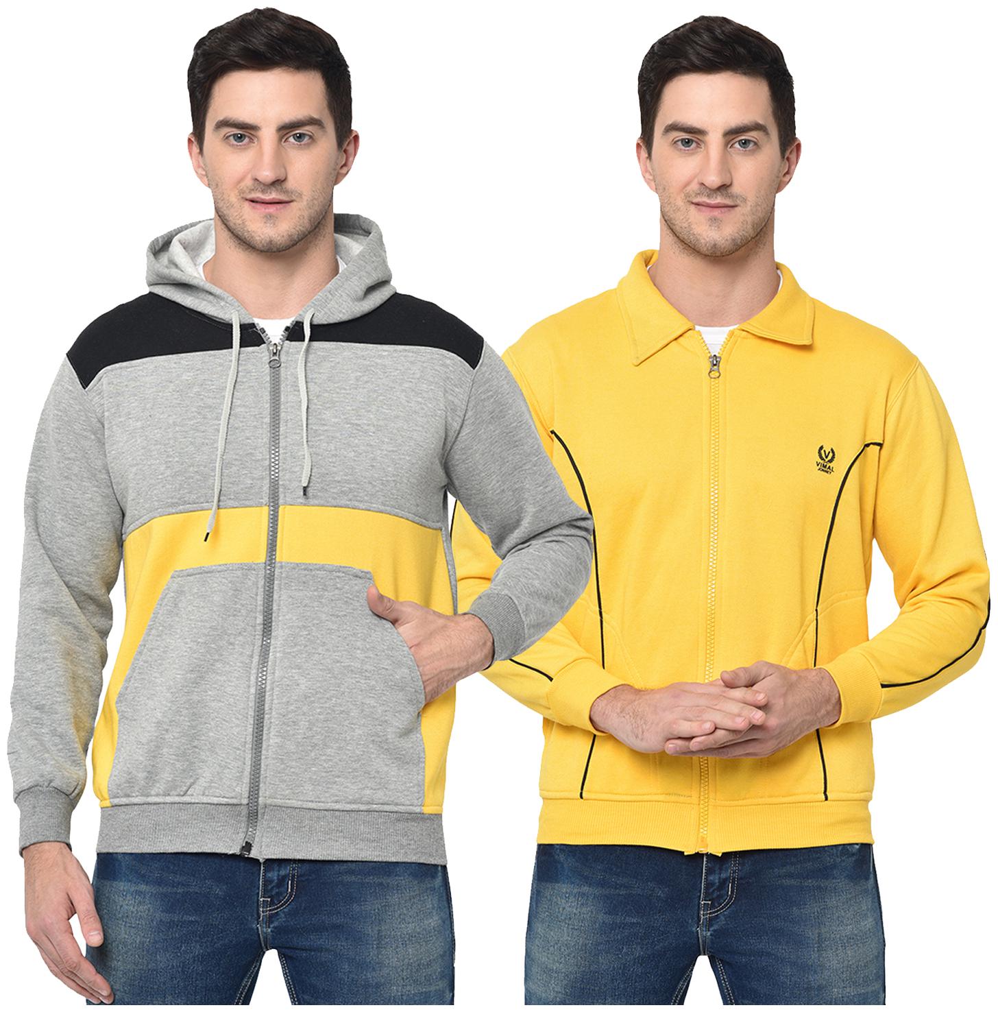 

VIMAL JONNEY Men Multi Hooded Hoodie