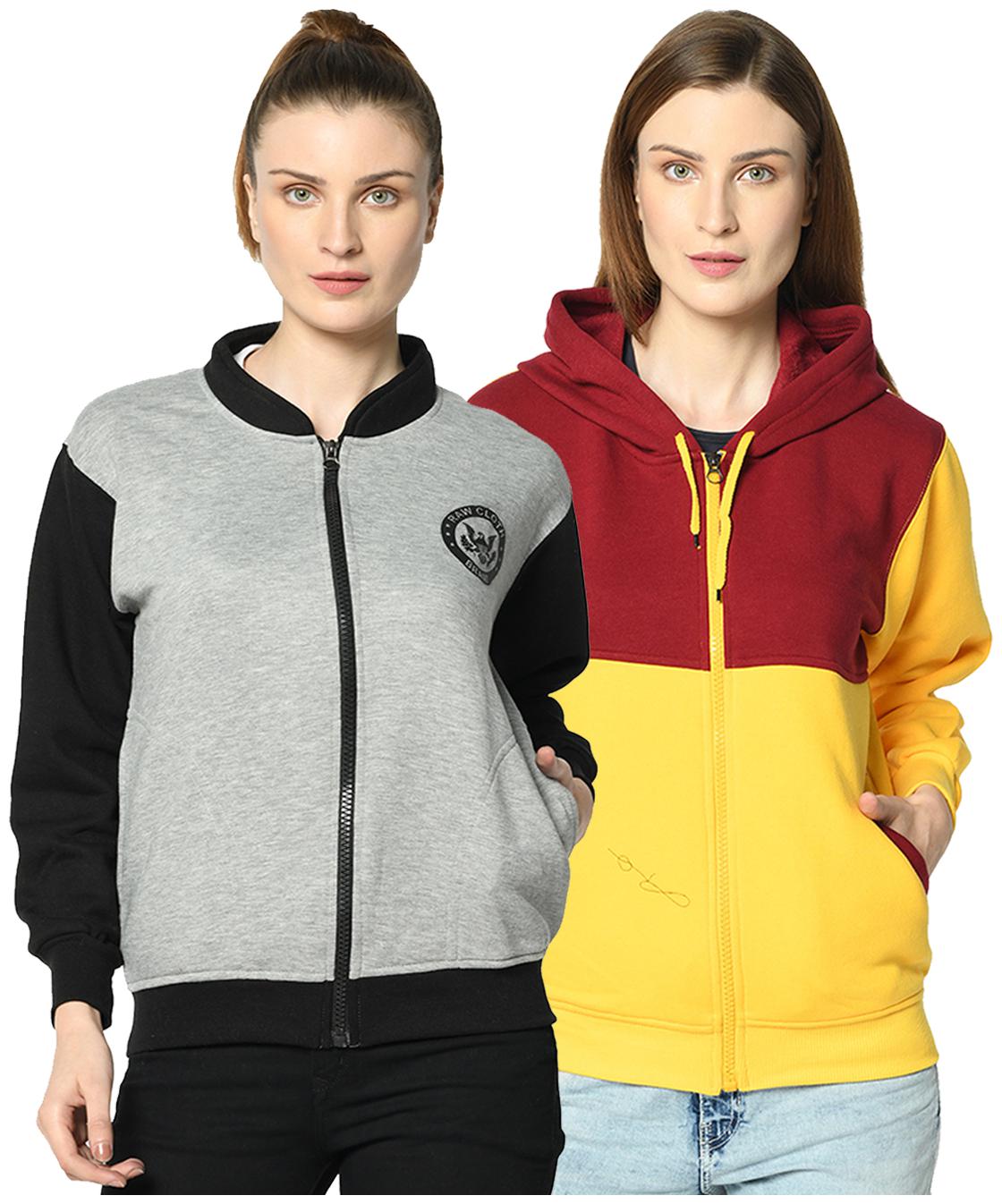 

VIMAL JONNEY Women Colourblocked Hoodie - Multi