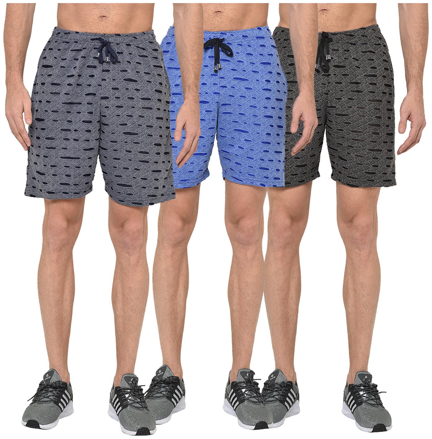 

VIMAL JONNEY Men Blue Regular Fit Regular Shorts
