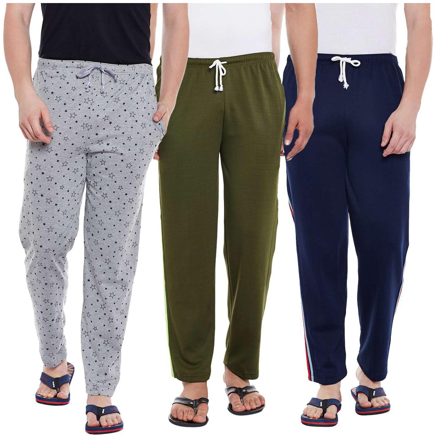 

VIMAL JONNEY Men Multi Solid Regular fit Track pants