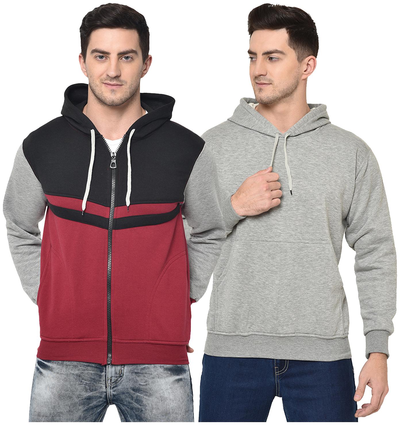 

VIMAL JONNEY Men Multi Hooded Hoodie