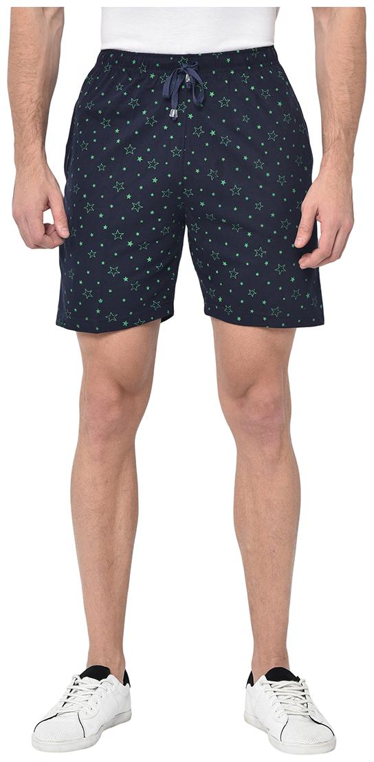 

VIMAL JONNEY Men Navy Blue Regular Fit Regular Shorts