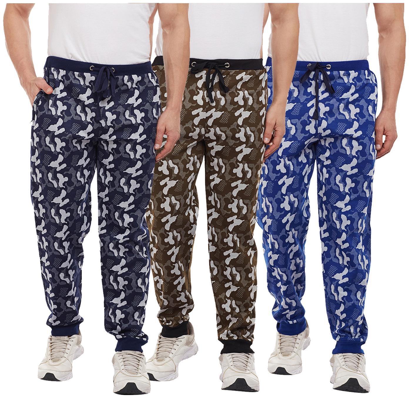 

Vimal Jonney Multicolor Trackpants For Men(Pack Of 3)