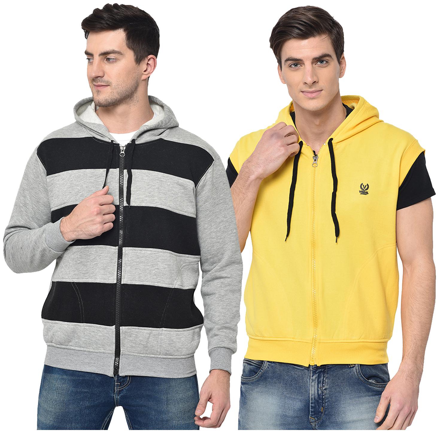 

VIMAL JONNEY Men Multi Hooded Hoodie