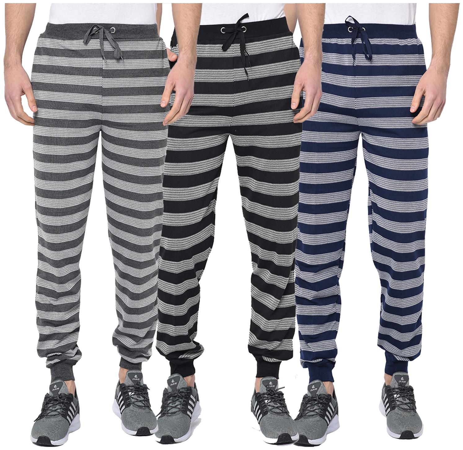 

VIMAL JONNEY Men Multi Striped Regular fit Joggers
