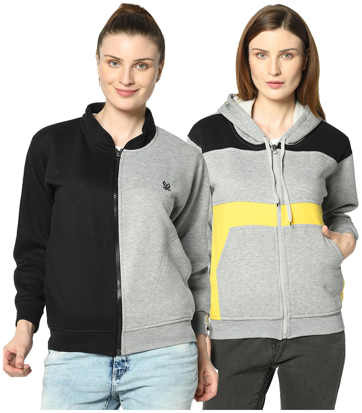 

VIMAL JONNEY Women Colourblocked Hoodie - Multi