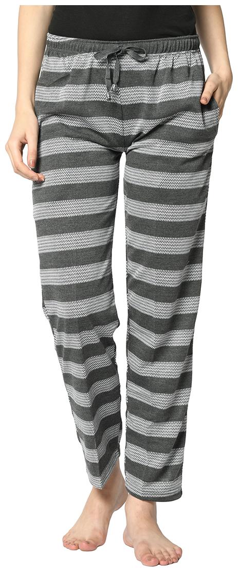 

VIMAL JONNEY Women s Regular Fit Cotton Track Pants Grey