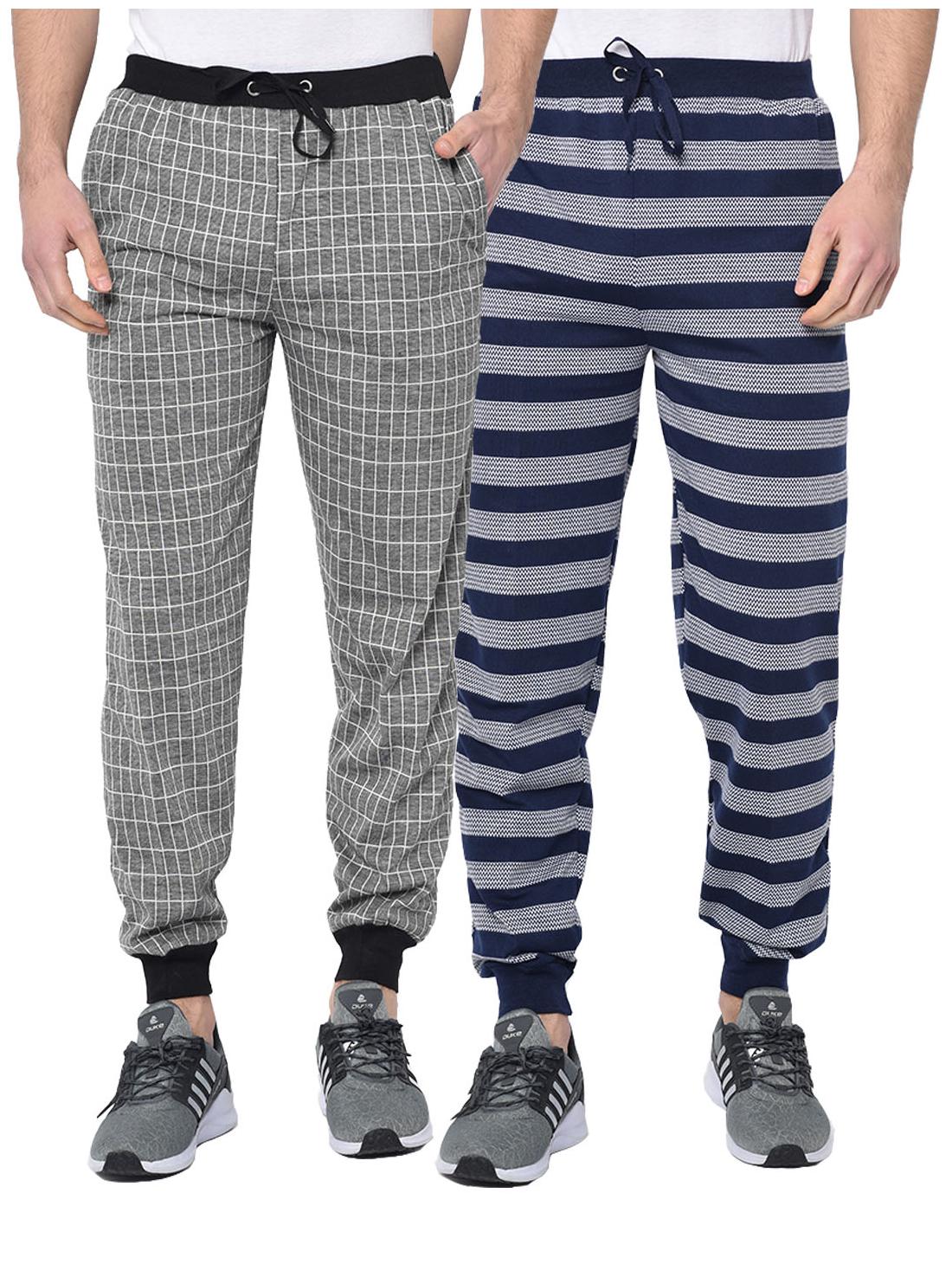 

VIMAL JONNEY Men Multi Striped Regular fit Joggers