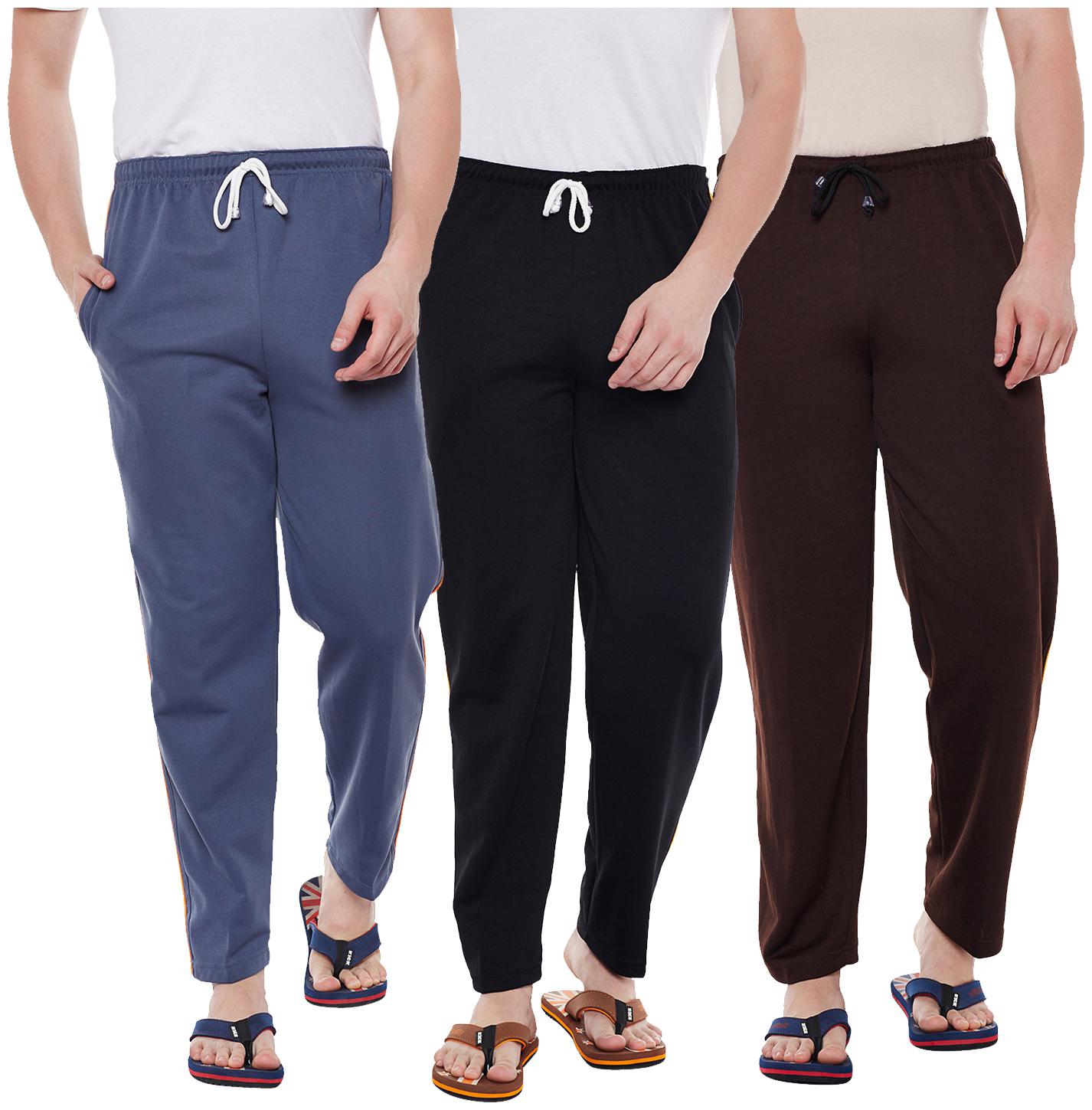 

VIMAL JONNEY Men Multi Solid Regular fit Track pants