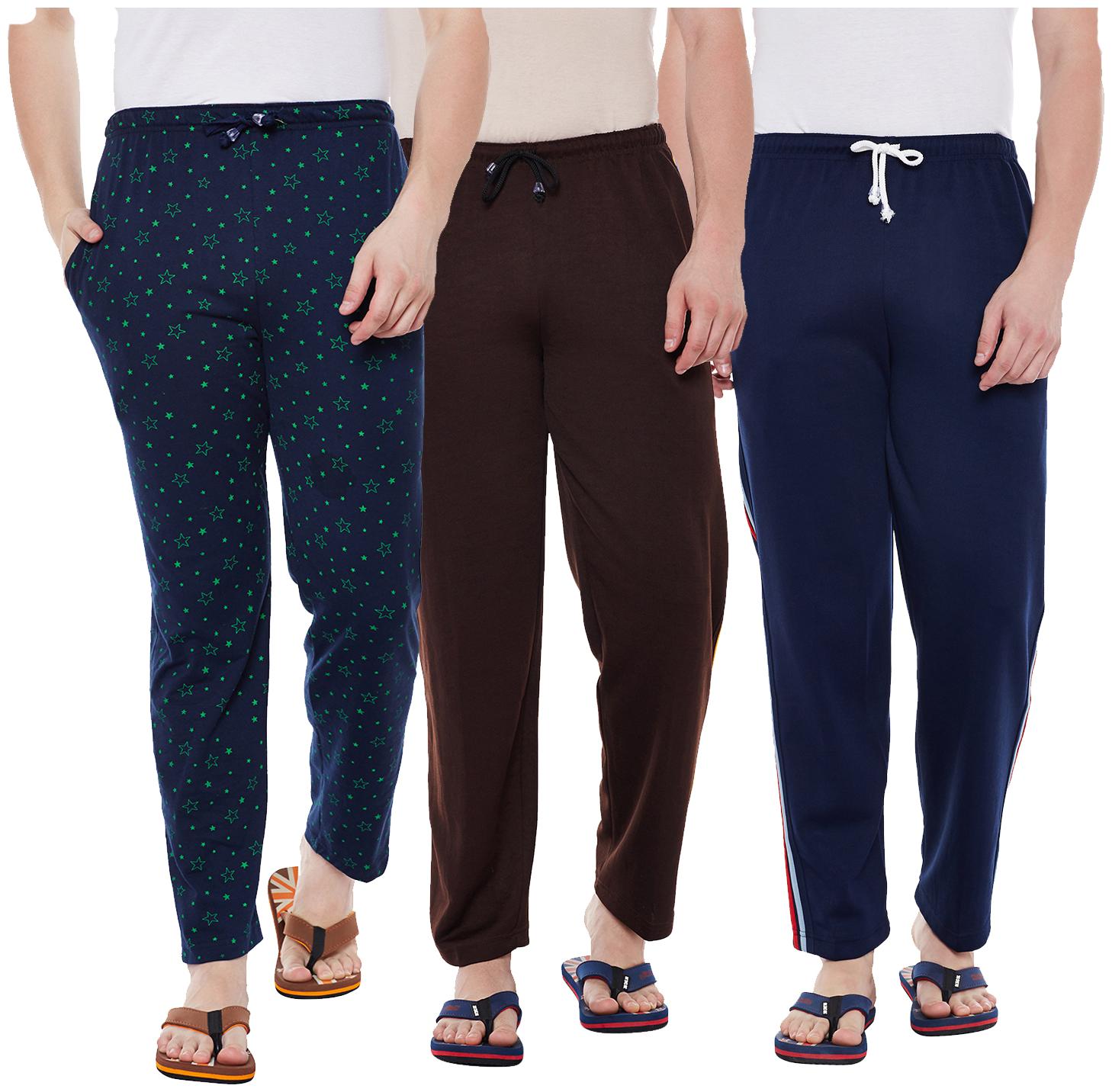 

VIMAL JONNEY Men Multi Solid Regular fit Track pants
