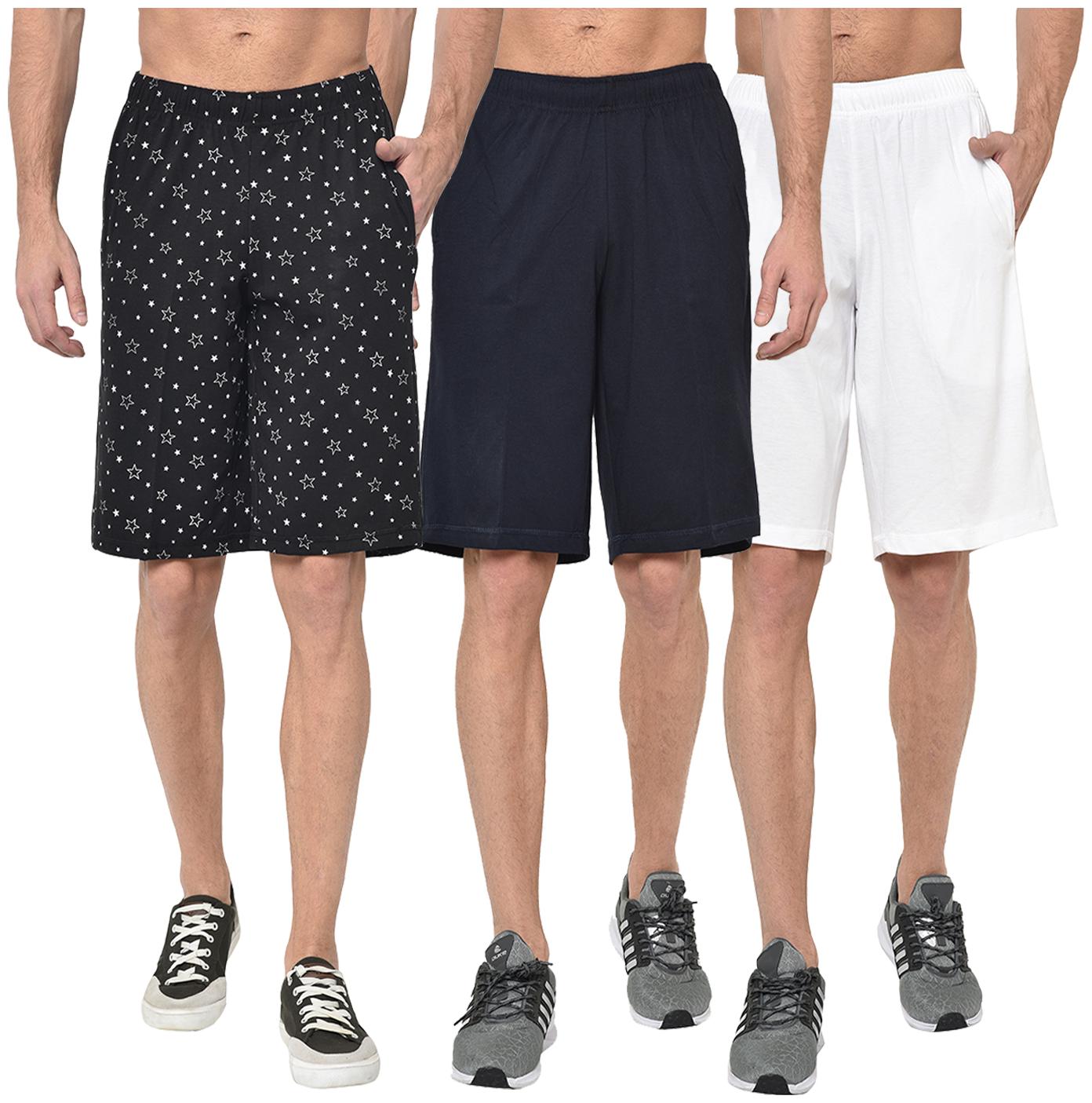 

VIMAL JONNEY Men Multi Regular Fit Regular Shorts
